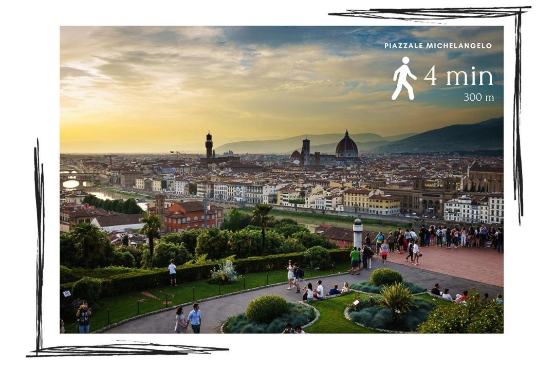 Appartement Elegante Casa Ai Piedi Di Piazzale Michelangelo à Florence Extérieur photo